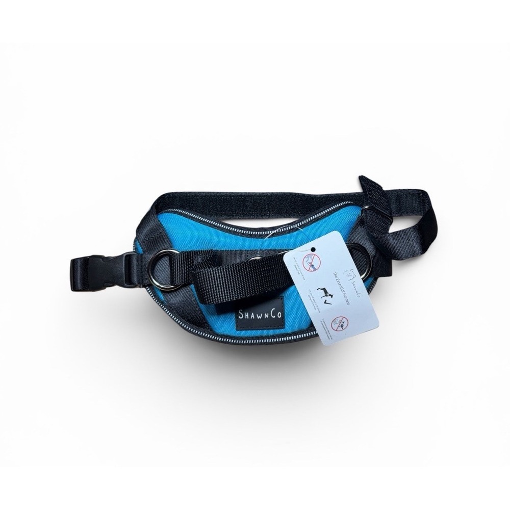 ShawnCo Dog Harness size Small Essential Harness Blue NWT